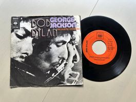 BOB DYLAN rare Single George Jackson Kult Top Hit 70's