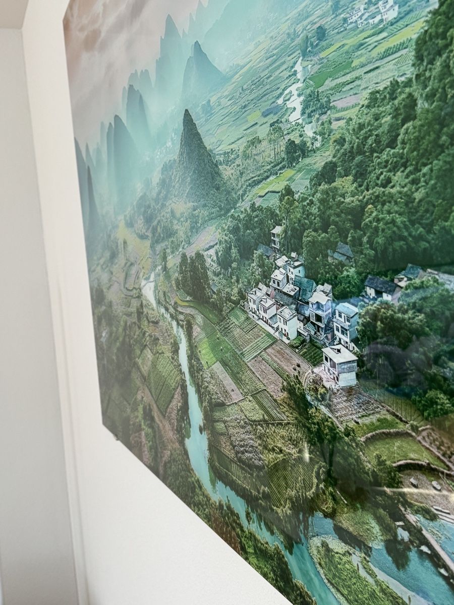 Foto & Immagini: Wunderschönes Glasbild mit Bergpanorama, Top Zustand! – Nuovo (secondo la descrizione) da Eglisau venduto da Soysal 3