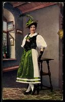 Costume Vaudois, Winzerin in typischer T