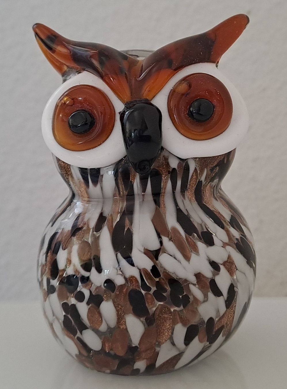 Statuette: Herzige , wunderschöne Eule aus Muranoglas – Usato da Wallisellen venduto da prada008