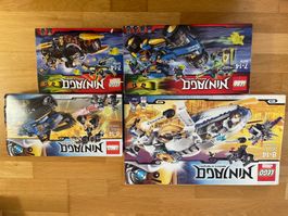 LEGO Ninjago Set Konvolut 70733 70731 70723 70724 gebraucht