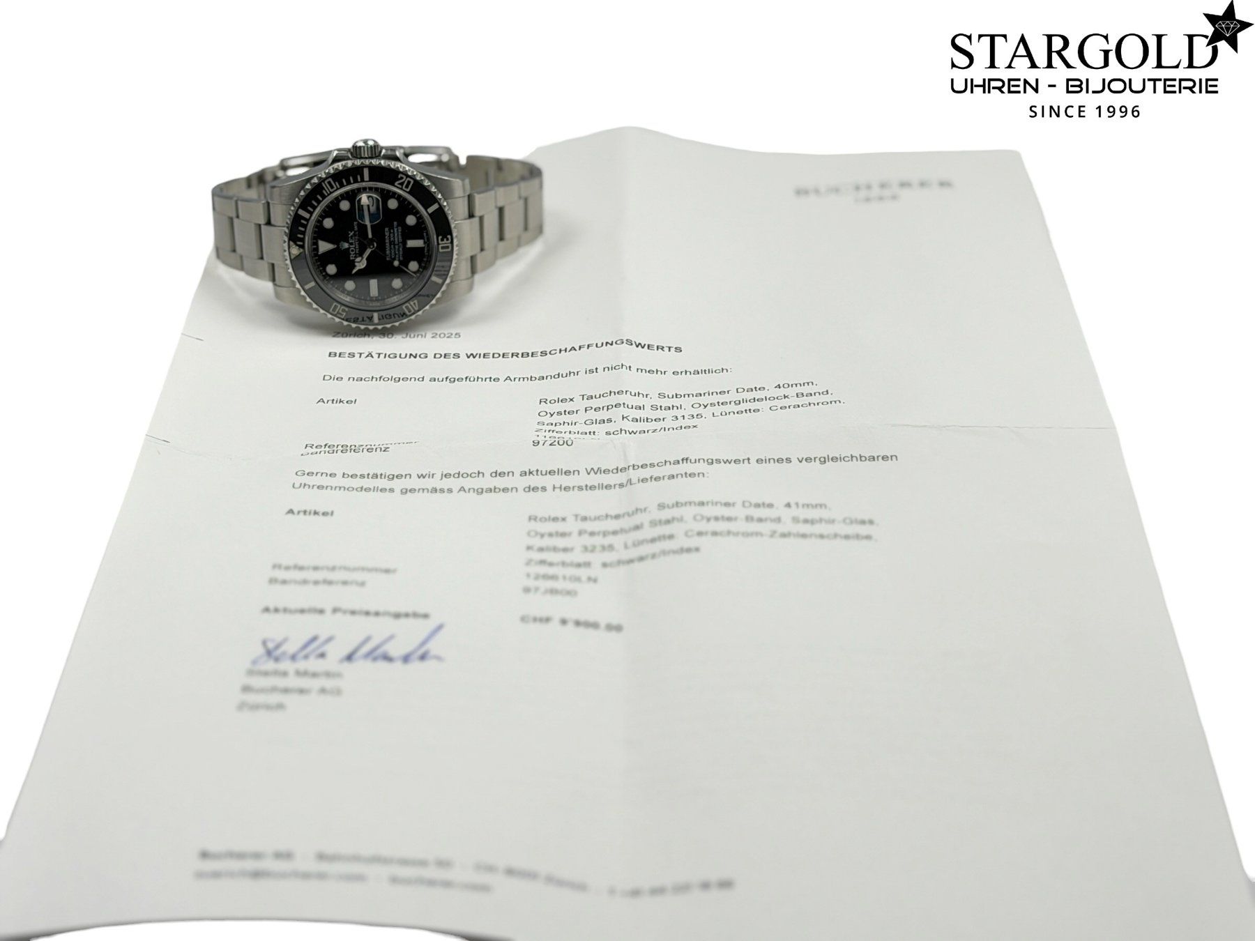 Rolex Orologi: Rolex Submariner Date - 116610LN – Usato da Zürich venduto da Stargold-Uhren 8
