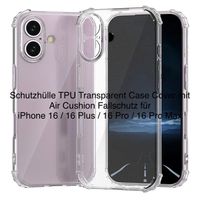 iPhone 16 Schutzhülle Hard Cover Hybrid Hülle Fallschutz