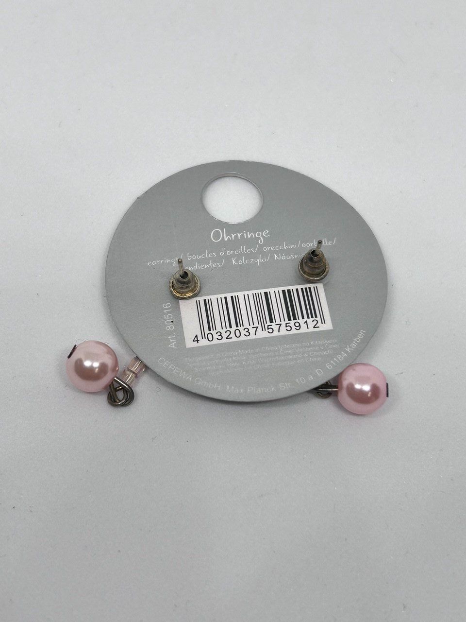 Orecchini pendenti & Orecchini a lobo: Orecchini Bigiotteria Rosa Chiaro e Punto Luce – Usato da Giubiasco venduto da LorisVale 1