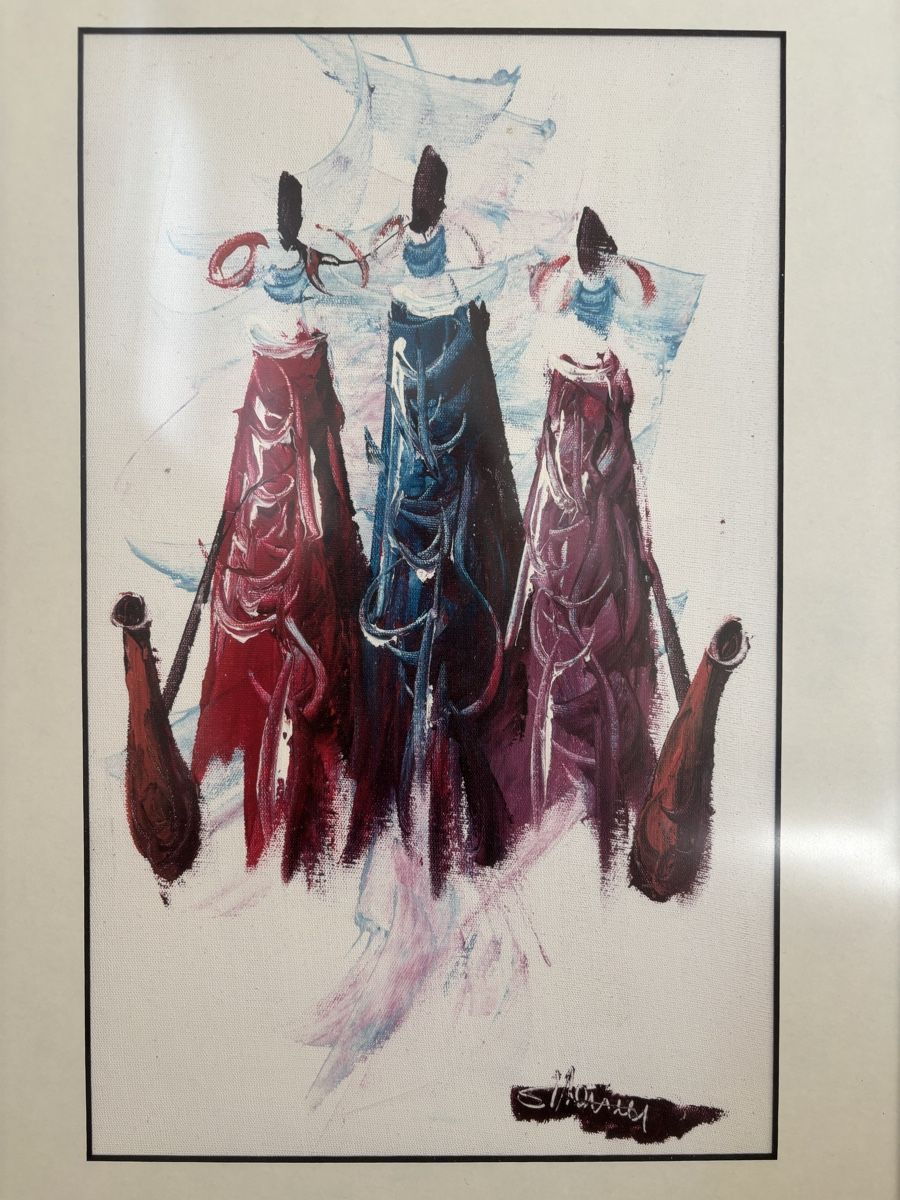 Dipinti: Vintage African Framed Painting – Nuovo (secondo la descrizione) da Schlieren venduto da rya_cv6y 1