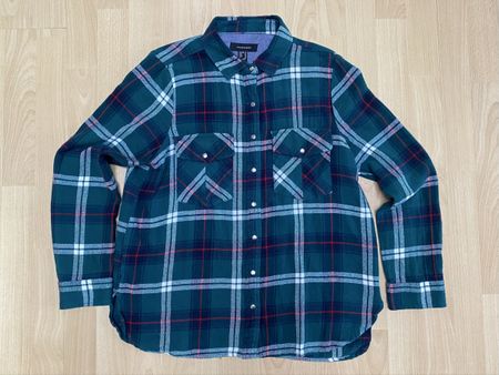 Atmosphere Flanell Hemd kariert, Gr. 40 wie Patagonia