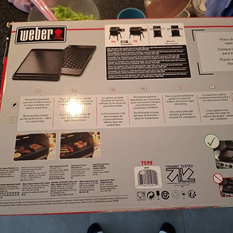 Griglie: Weber Grill Plancha – Usato da Goldach venduto da ABTGolf 1