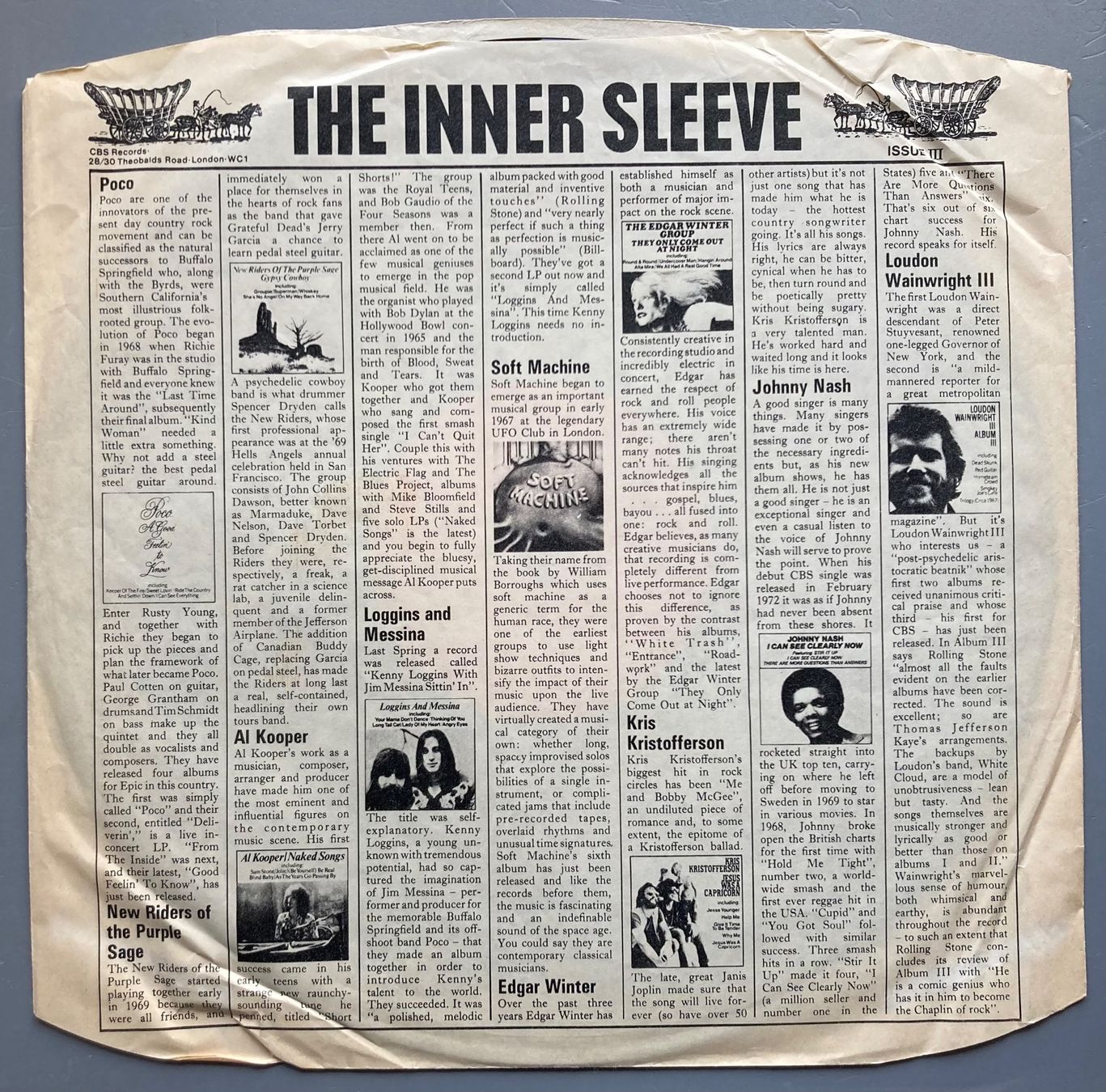 Dischi in vinile: MAHAVISHNU ORCHESTRA WITH JOHN MC LAUGHLIN - THE INNER MOUNT – Usato da Poliez-Pittet venduto da Newtown-Records 2