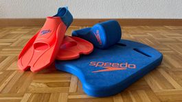 Speedo Schwimmset - Flossen, Schwimmbrett, Pullboy