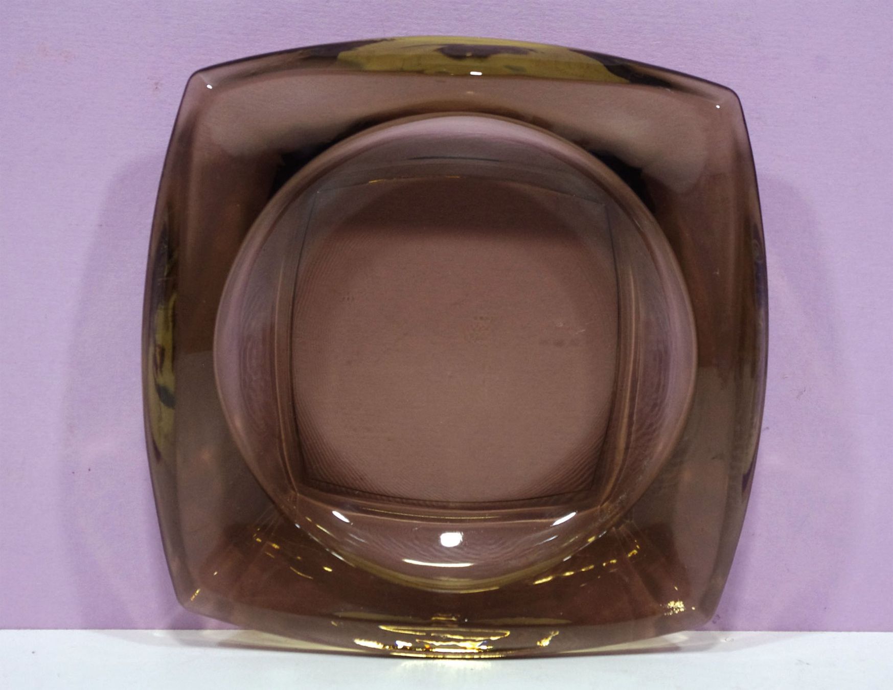 Portacenere: Vintage Rauchglas Aschenbecher – Usato da Meggen venduto da Trouvaillen 3