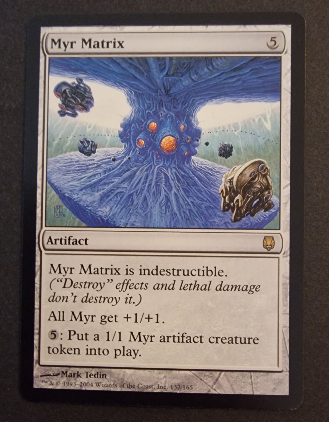 Magic The Gathering Sammelbilder & Trading cards: Myr Matrix, Magic the Gathering – Gebraucht aus Hochdorf von