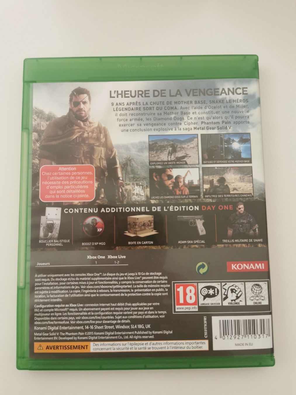 Microsoft Giochi: Metal Gear Solid  – Usato da seigneux venduto da Boyo12 1