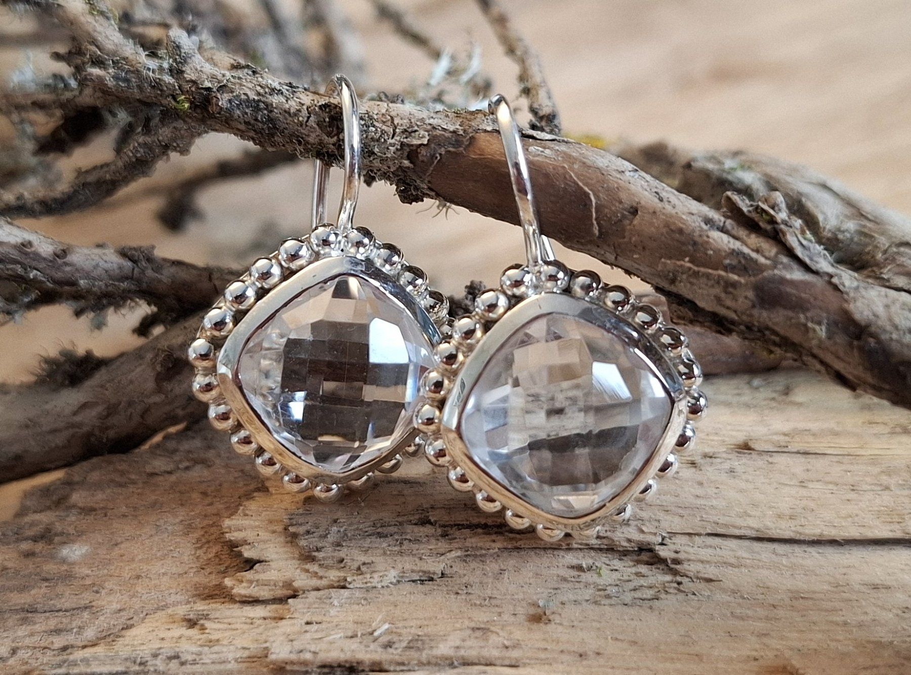 Orecchini pendenti & Orecchini a lobo: LISA -  Silberohrringe - Bergkristall – Nuovo e nell'imballaggio originale da Mühlethal venduto da nicita-modeschmuck 1