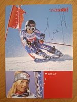 Lara Gut alte Autogrammkarte original