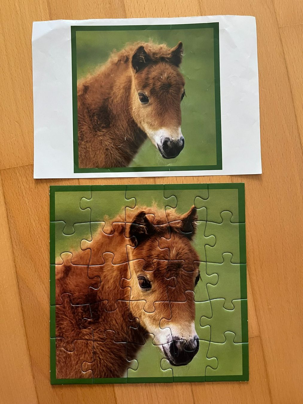 Puzzles: 4 Puzzles - Tierkinder im Freien – Gebraucht aus Muttenz von Juvenile33 4