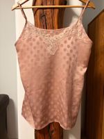 Edles Top mit Spitze, Gr. M