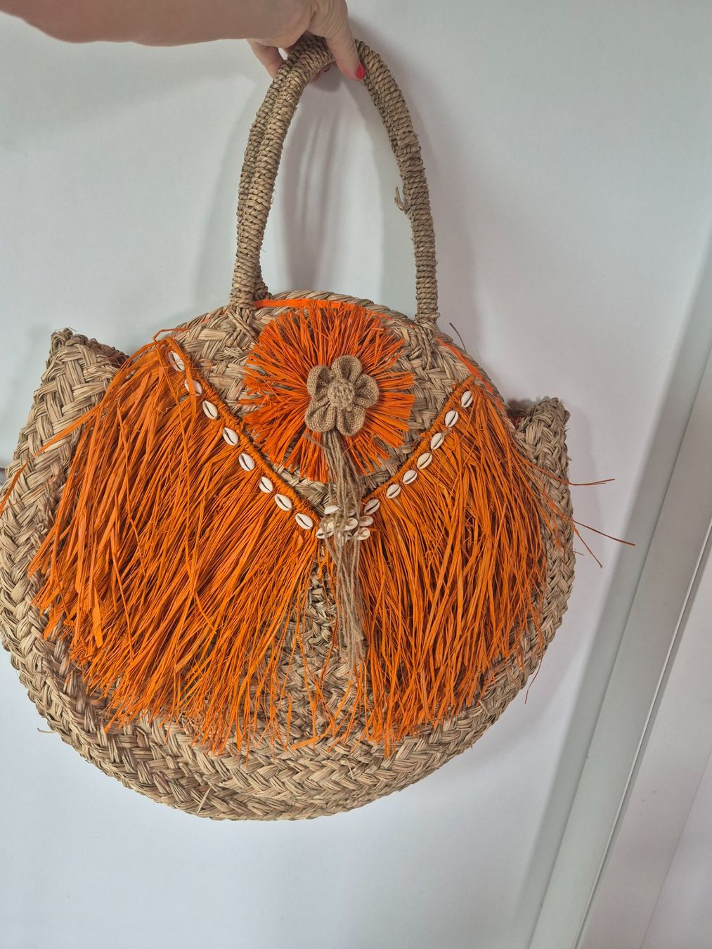 Borse da donna: Bellissima borsa in paglia – Nuovo (secondo la descrizione) da Luzern venduto da jen_9s9n 1