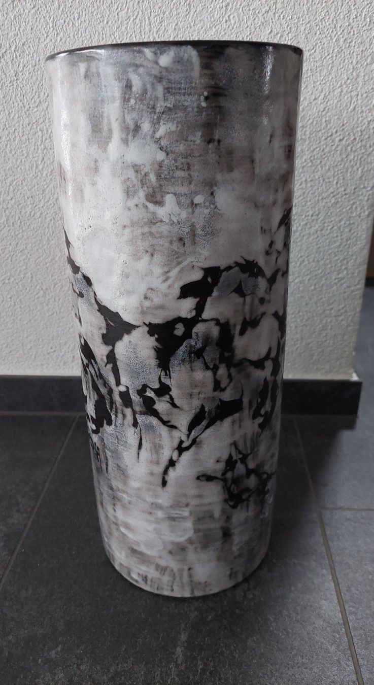 Vasi & Recipienti: Grosse massive XL-Bodenvase Gustav Spörri, Pferdemotive – Usato da Subingen venduto da K7passt_immer 4