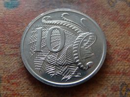 AUSTRALIA  10 Cents  1985