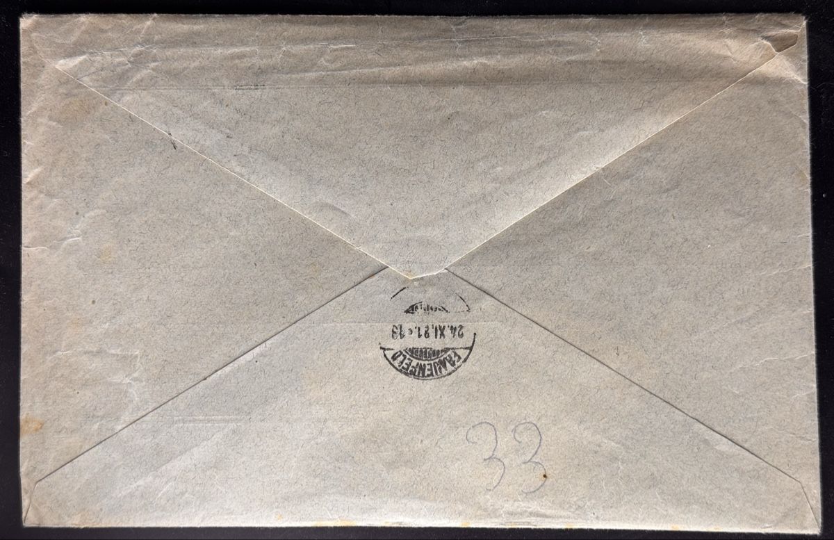 Buste & buste per spedizione: Alter Briefumschlag Oberwinterthur 1921 – Usato da Andwil SG venduto da Ariisa1234 1