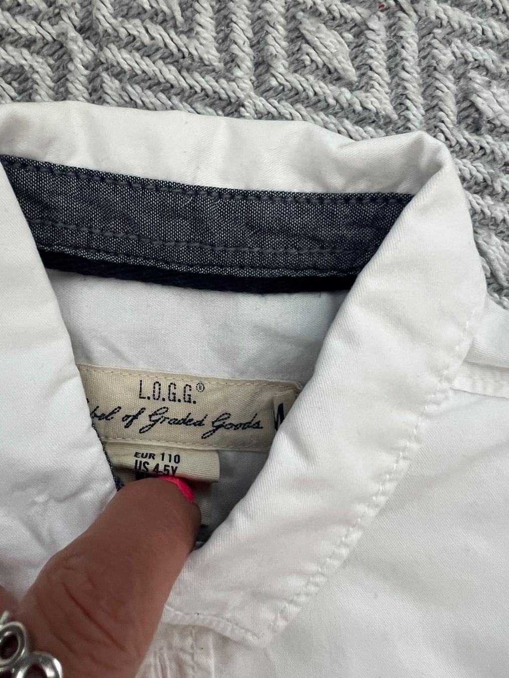 H&M Camicie, T-shirt & Polo: LOGG H&M HEMD WEISS NEU 110 – Nuovo (secondo la descrizione) da Basel venduto da theo-g77 2