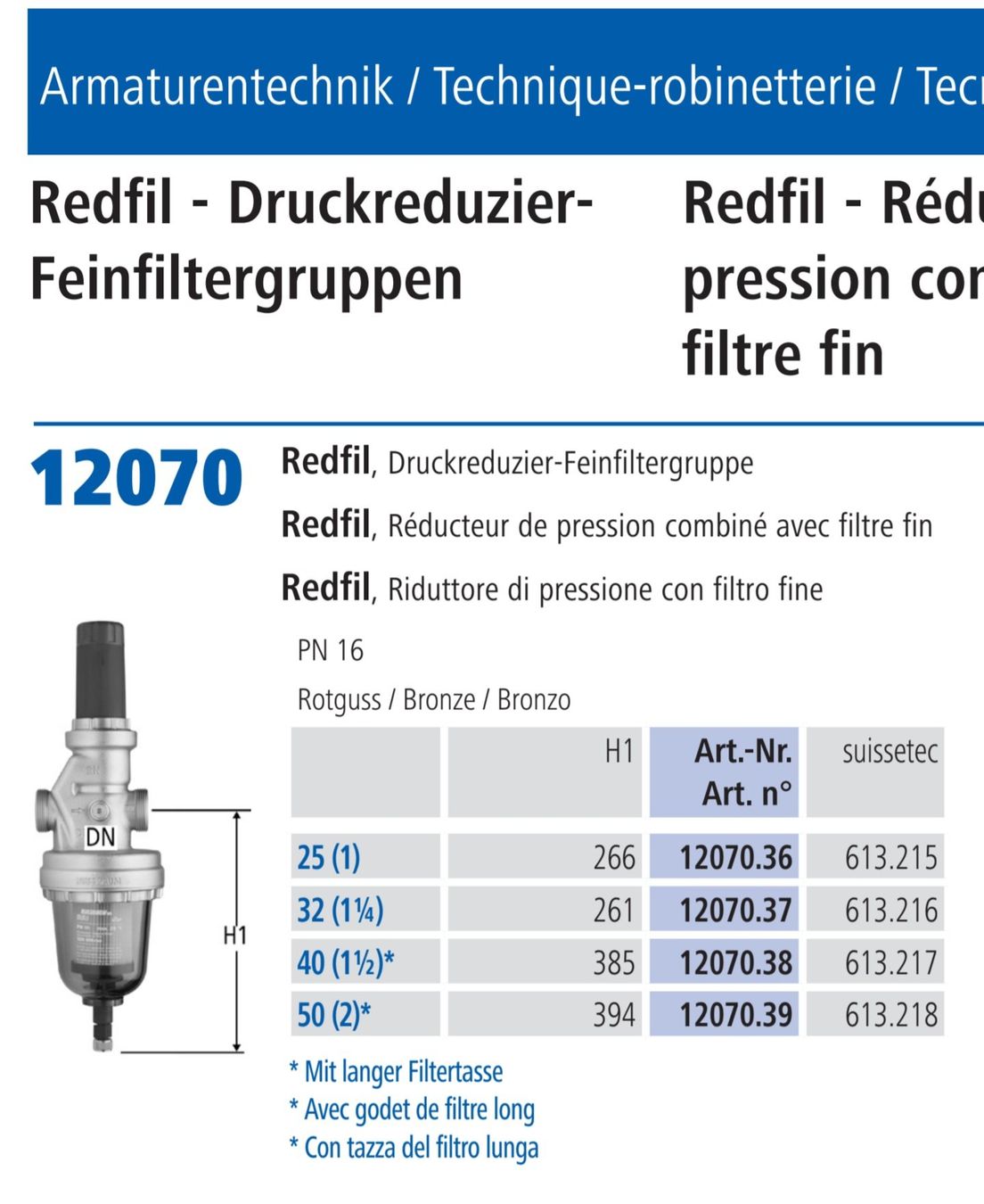 Installations sanitaires: DRV Nussbaum 12070.39 – Neuf avec emballage d'origine à Seuzach par FiTex 2