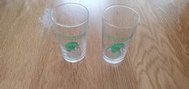 2 verres à vin JU