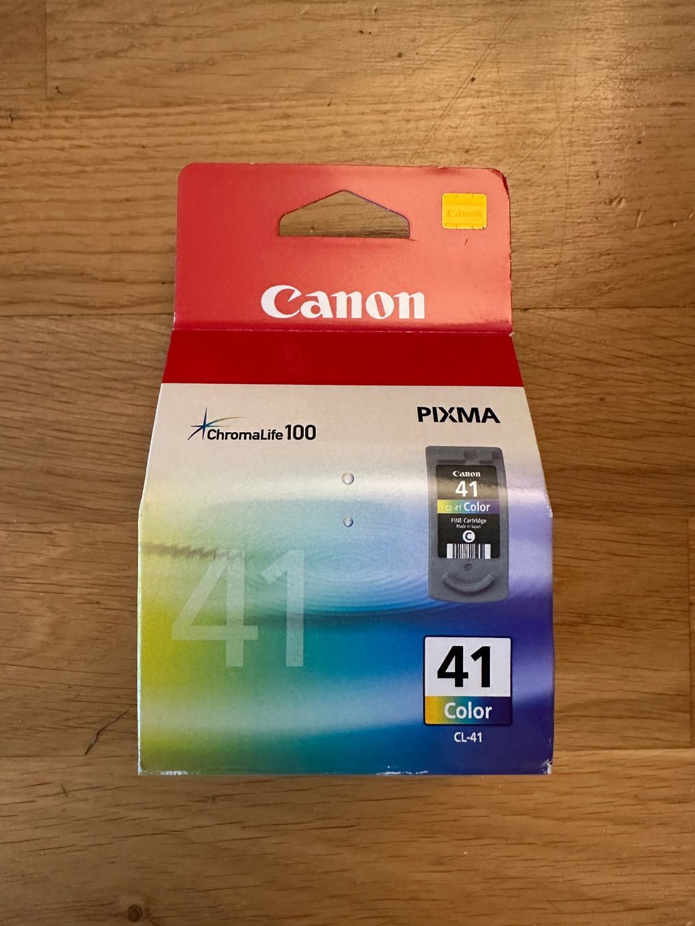 Canon Cartucce per stampanti & toner: Canon originale, ungeöffnete Tintenpatrone CL-41 – Nuovo e nell'imballaggio originale da zürich venduto da markant13