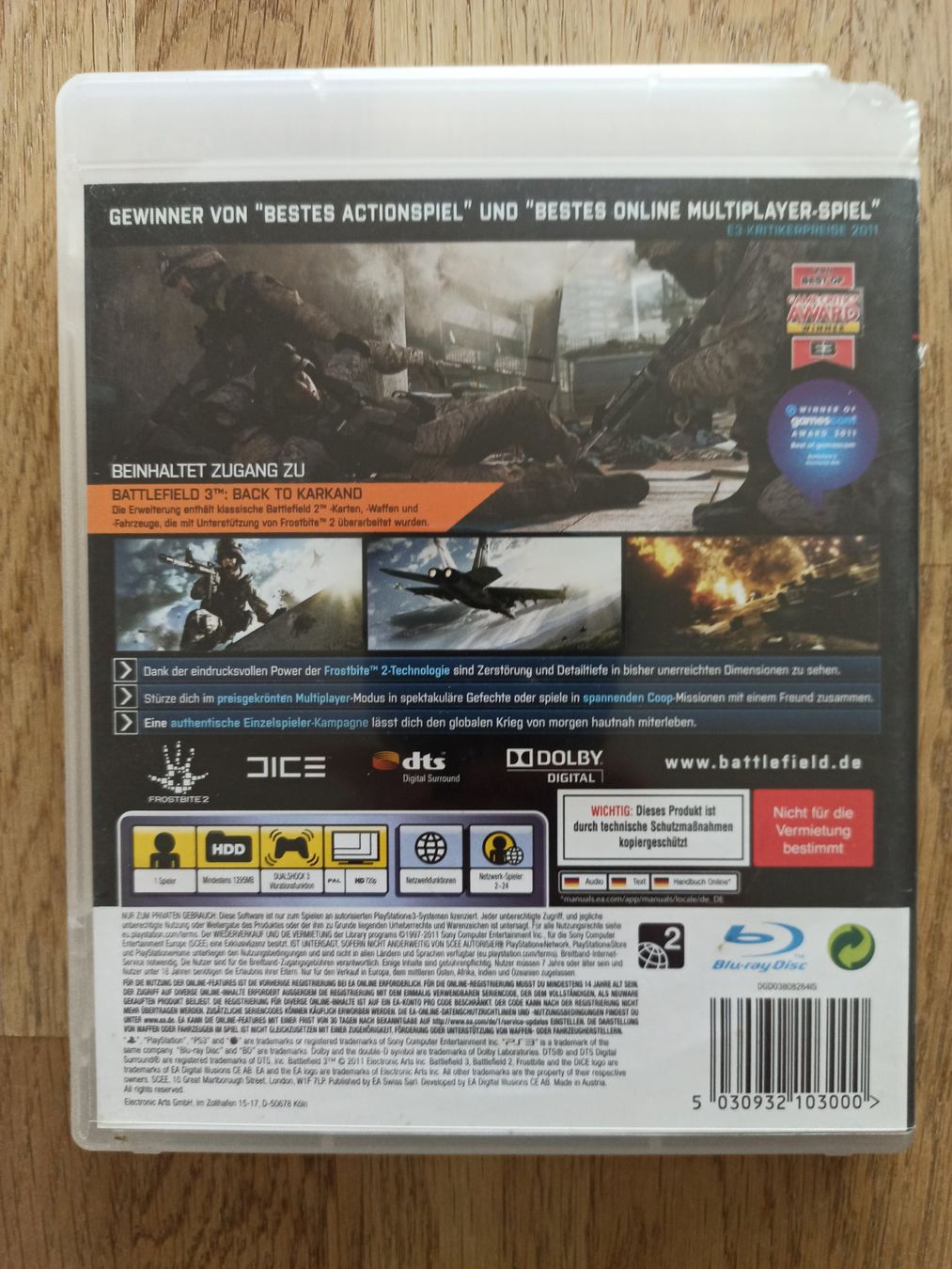 Giochi: Battlefield 3 Limited Edition PS3 – Usato da Oberweningen venduto da mar_87mx 1