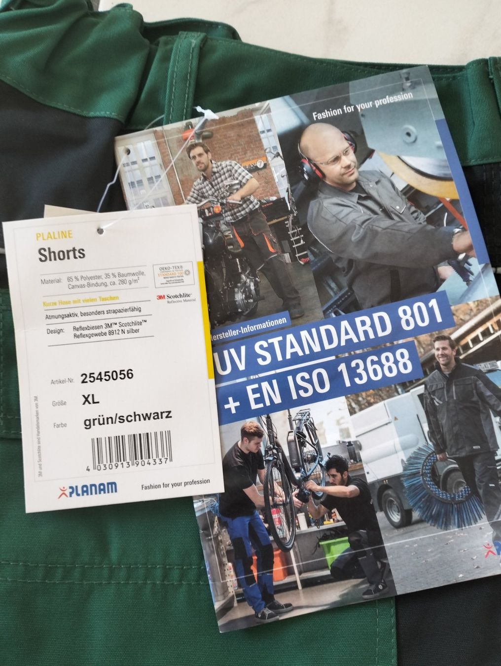 Pantaloni: Planam Kurze Arbeitshose Arbeitsshorts Gr. XL – Usato da Uerkheim venduto da Kaufoption 3