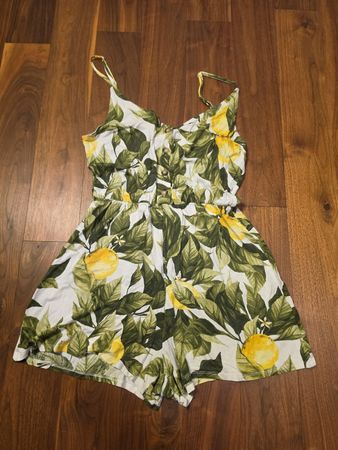 Jumpsuit H&M mit Zitronenmuster Grösse M guter Zustand