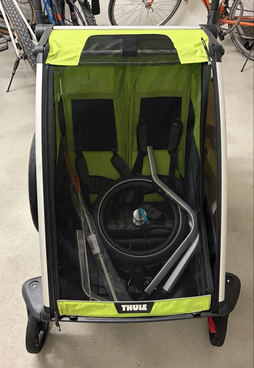 Thule Rimorchi: Thule Chariot Cab 2 (Zweisitzer) – Usato da Volketswil venduto da widi87