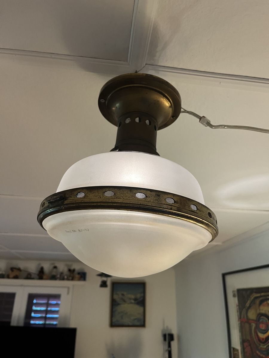 Lustres & lampes de plafonds: Jugendstil Deckenlampe  – D'occasion à Niederurnen par gebrauchtbrauchbar