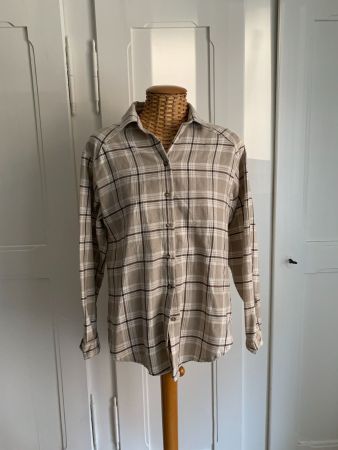 SUBDUED - Flanell Hemd beige kariert