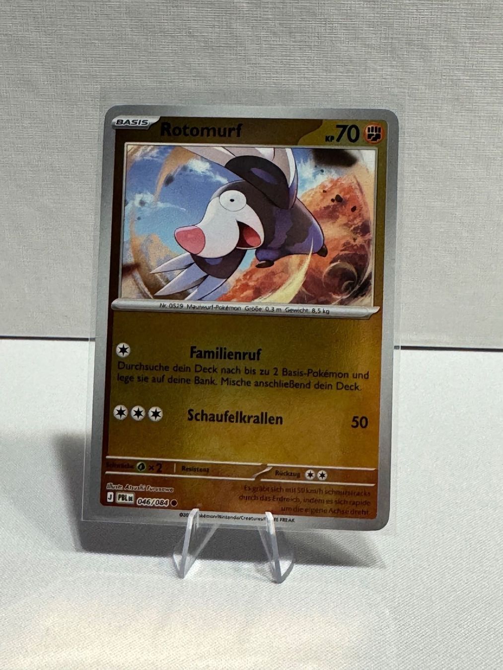 Pokémon Carte collezionabili: Rotomurf Reverse Holo - Dunkelnacht PBL DE 046 – Usato da Schachen LU venduto da danb86