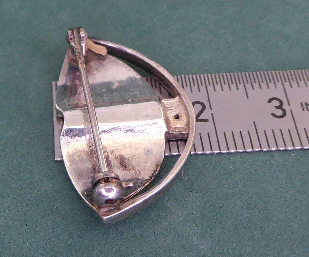 Spille & Fermagli: Brosche 800 Silber 1970 - 1985 – Usato da Muri AG venduto da silvermouse007 2