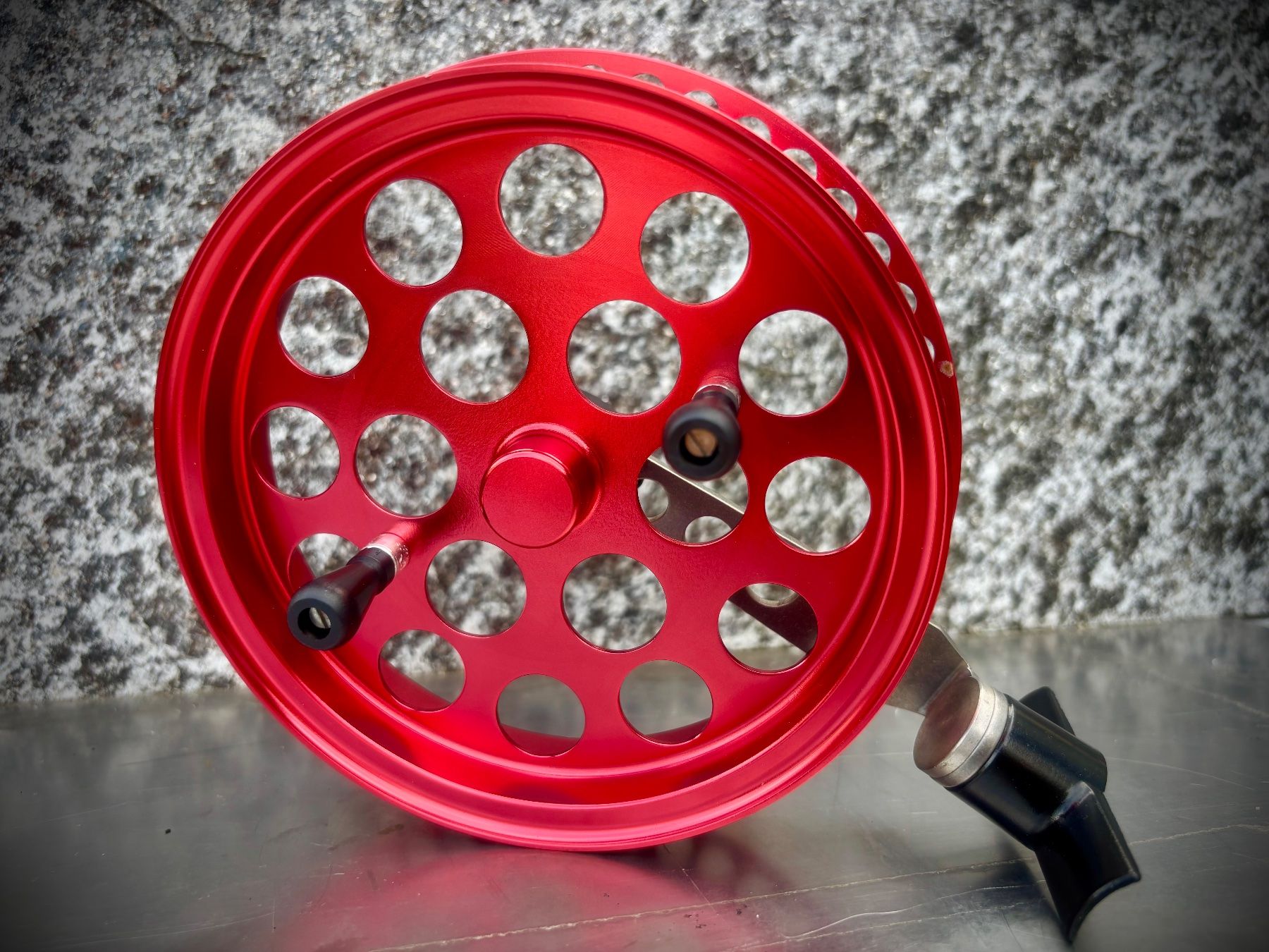Rollen & Spulen: RedDevil  Wenderolle / Laufrolle Fluss – Neu (gemäss Beschreibung) aus Arbon von Helmuth