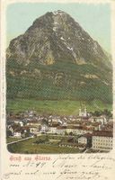 Glarus - Gruss aus ... Litho + 1901