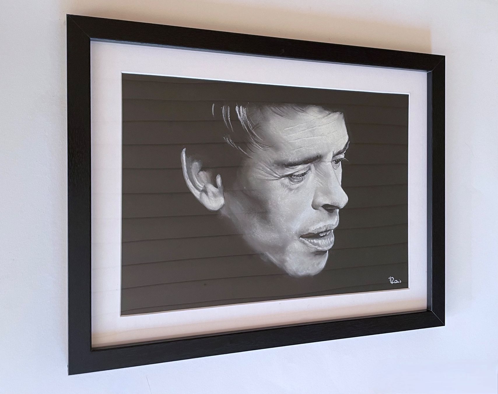 Tableaux: Portrait de Jacques Brel – Neuf (Voir description) à Courrendlin par Hersent 1