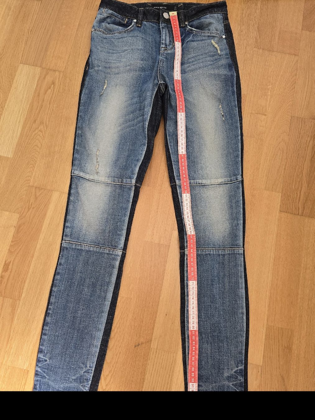 Karen Millen Jeans: Karen Millen Two Tone Contrast Patchwork Jeans EU34  – Nuovo (secondo la descrizione) da Tecknau venduto da Leni_SecondLove 4