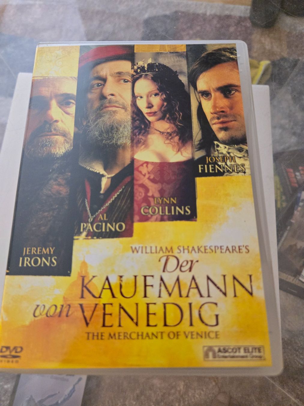 Tutti i DVDs: Der Kaufmann von Venedig DVD – Usato da Bussigny venduto da Kfdlt