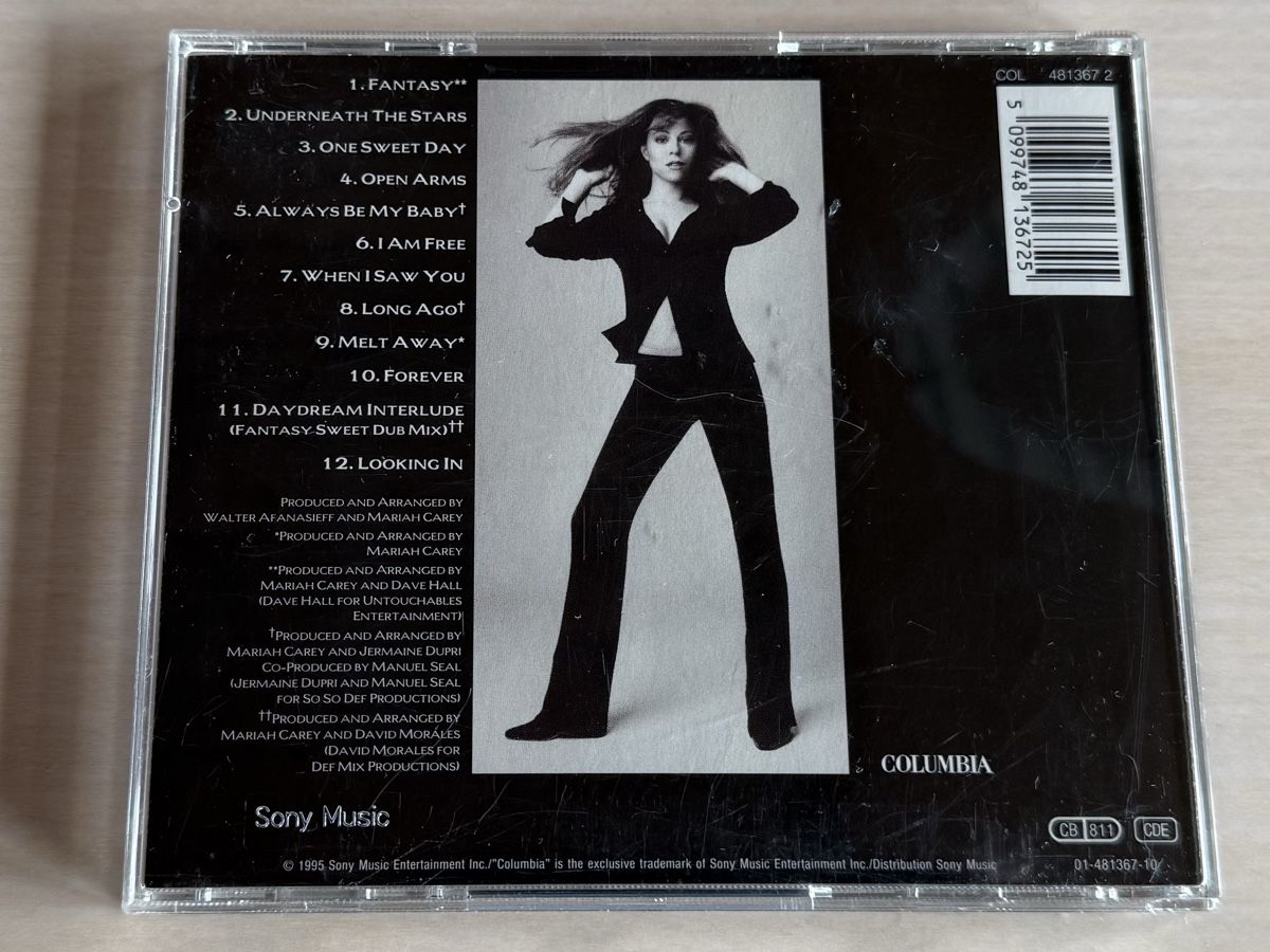 CD: Mariah Carey Daydream CD 1995 – Usato da Oberried Brienz venduto da Chyara 1