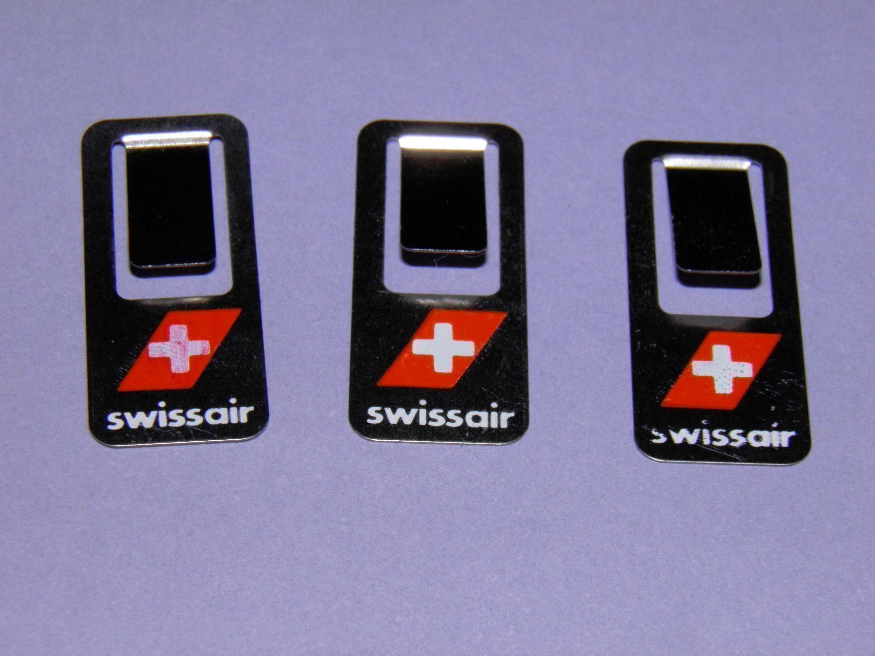 Autres collections & raretés: Swissair Paperclips – Neuf (Voir description) à Oberembrach par broussey14