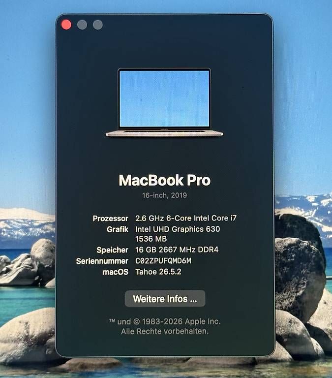 Notebooks: MacBook Pro 16" | 2019 – Gebraucht aus Münchenstein von NSP97 1