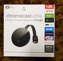 Chromecast Ultra 4K Streaming Media Player