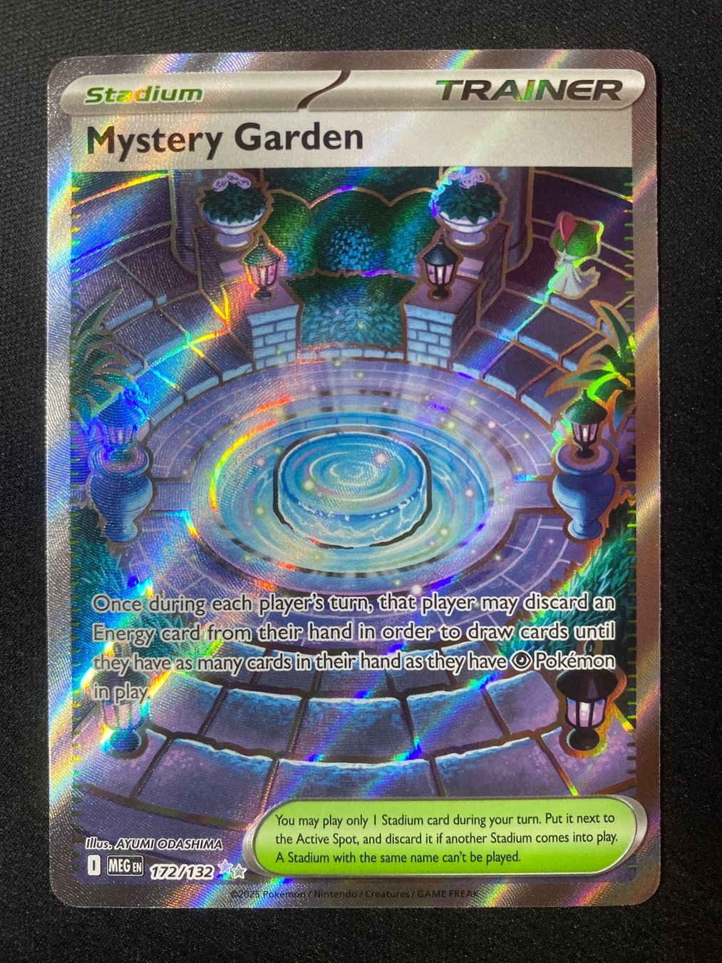 Pokémon Sammelbilder & Trading cards: Mystery Garden 172 - Ultra Rare - Mega Evolution - EN – Neu (gemäss Beschreibung) aus Hausen AG von Shrade