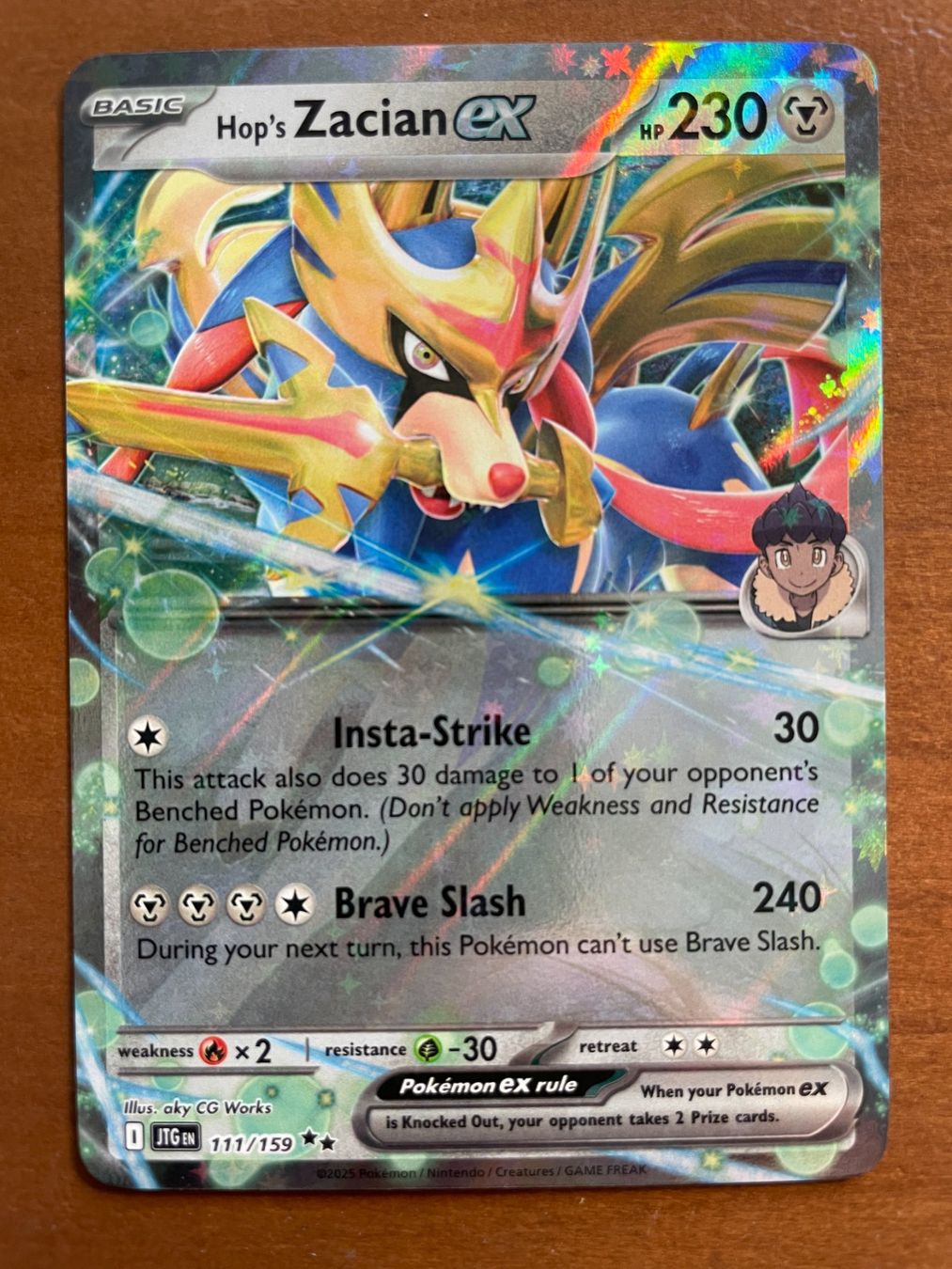 Pokémon Carte collezionabili: Pokemon Hops Zacian (Versand gratis) – Nuovo (secondo la descrizione) da Chur venduto da Angerson