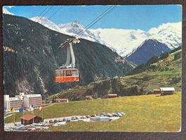 Disentis, Luftseilbahn mit Hotel