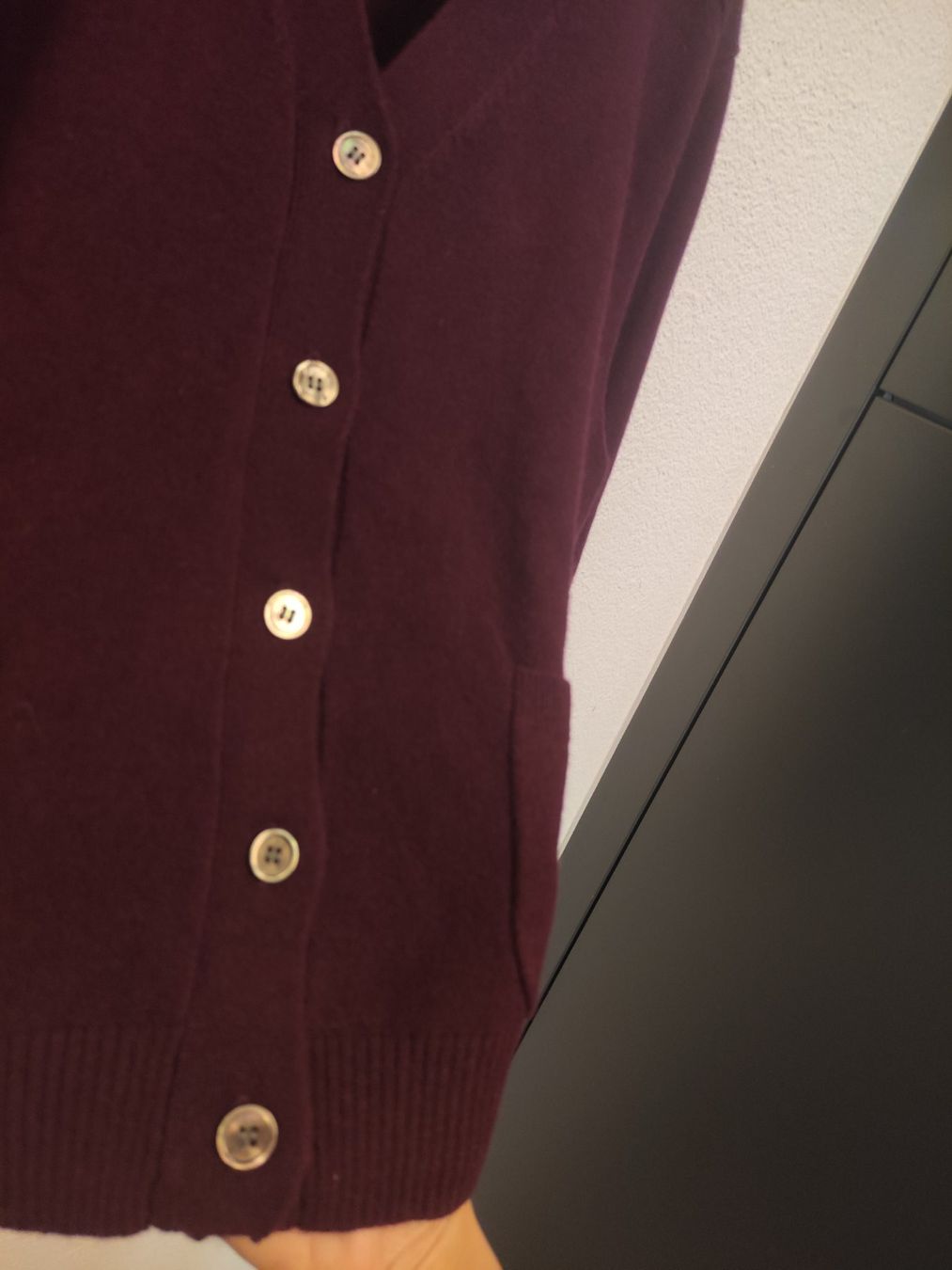 Zara Giacche: Zara Strickjacke Grösse S, Rot Bordeaux – Usato da Schliern b. Köniz venduto da Pecannut 2