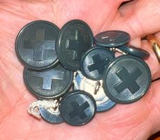 Lot boutons armée suisse Konvolut Knopf